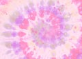 Floral Tiedye Swirl. Pink Hippie Pattern.