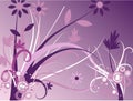 Floral Vector Royalty Free Stock Photo