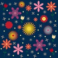 Floral Vector Pattern Seamless