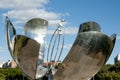 Floralis Generica - Buenos Aires - Argentina Royalty Free Stock Photo