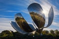 Floralis Generica - Buenos Aires - Argentina Royalty Free Stock Photo