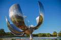 Floralis Generica is a sculpture made of steel and aluminum located in Buenos Aires, Argentina. Royalty Free Stock Photo
