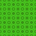 Florall Seamless Green Pattern