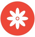 Blossom Vector Icon which can easily modified or edit Royalty Free Stock Photo