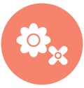 Bloom Vector Icon which can easily modified or edit Royalty Free Stock Photo