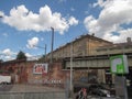 Florenc bus station in Prague Royalty Free Stock Photo