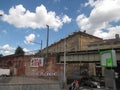 Florenc bus station in Prague Royalty Free Stock Photo