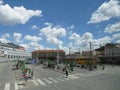 Florenc bus station in Prague Royalty Free Stock Photo