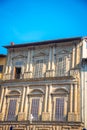 Florence architecture in the street, Royalty Free Stock Photo