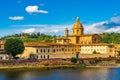 Florence Arno river Cityscape skyline Tuscany Italy landmark Royalty Free Stock Photo