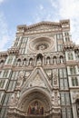 Florence Cathedral Basilica di Santa Maria del Fiore Piazza Duomo Royalty Free Stock Photo