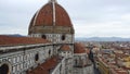 Florence Cathedral on cloudy day