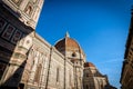 The Florence Cathedral in Tuscany Italy - Duomo di Santa Maria del Fiore Royalty Free Stock Photo