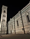 Florence Cathedral, formally the Cattedrale di Santa Maria del Fiore and Giotto`s bell tower campanile