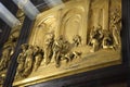 Florence Cathedral gold details door