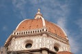 Florence Cathedral Italy, Santa Maria del Fiore, Brunelleschi`s Dome, symbol of the city. Royalty Free Stock Photo