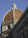 Florence Cathedral Santa Maria del Fiore Cupola of the Dome designed by Brunelleschi Royalty Free Stock Photo