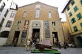 Leonardo da Vinci, Museum,Florence city Royalty Free Stock Photo