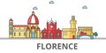 Florence city skyline