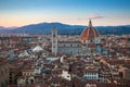 Florence city view Royalty Free Stock Photo