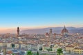Florence city view, Italy Royalty Free Stock Photo
