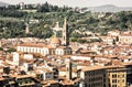 Florence cityscape, beautiful italian city of history and culture