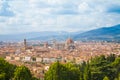 Florence cityscape with Duomo Santa Maria Del Fiore