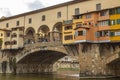 Florence cityscape. Ponte Vecchio bridge, Tuscany, Italy.