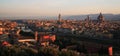 Florence dawn panorama