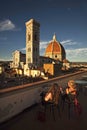 Florence doumo view from the balcony