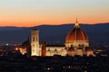 Florence Duomo Cathedral by Night