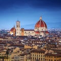 Florence, Duomo Santa Maria Del Fiore Royalty Free Stock Photo