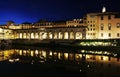 Florence or Firenze city night landscape Italy Royalty Free Stock Photo