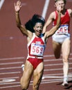 Florence Griffith Joyner Royalty Free Stock Photo