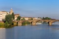 Florence old bridge. Royalty Free Stock Photo