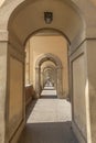 Florence Italian Symmetrical Endless Arch Walkway in Tunnel