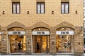 Dior clothing boutique in Via Strozzi, Florence, Italy