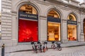 Shop windows of Louis Vuitton Florence store in Piazza degli Strozzi, Florence