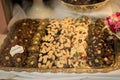 Florence, Italy - 22 April, 2018: sweets for sale in Gilli Caffe on via Roma Royalty Free Stock Photo