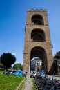 Tower of San Niccolo a gate built on 1324 as a defense tower located in Piazza Poggi in Florence