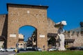 View of the Porta Romana from the inner city side in Florence