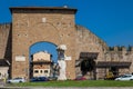 View of the Porta Romana from the inner city side in Florence