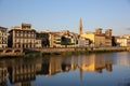 Florence, view from Lungarno Soderini Royalty Free Stock Photo