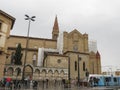 Firenze Santa Maria Novella church, side view