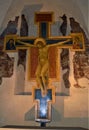 Florence italy cross of giotto in santa croce church