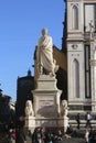 Florence, italy, dante alighieri monument