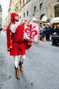 Epiphany Day, fanfare trumpet parade. Royalty Free Stock Photo