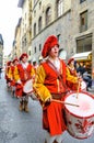 Epiphany Day, marching drummers and parade.