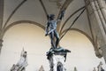 Perseus with the head of Medusa statue in Florence, Italy Royalty Free Stock Photo