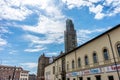 Florence, Italy - 25 June 2018: Basilica of Santa Maria Novella, Gothic beauty Dominican church at Florence, Italy